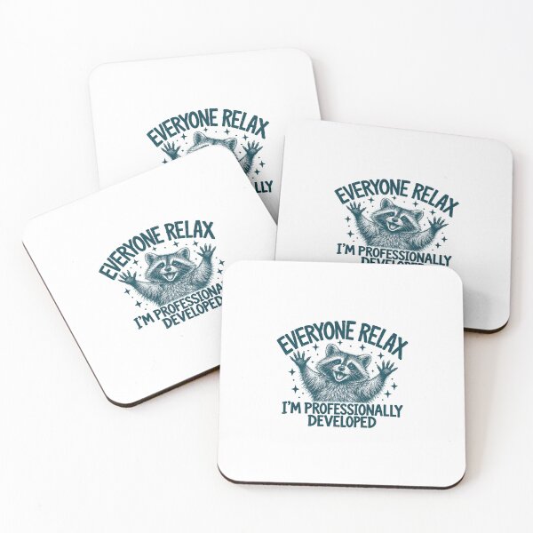 Item preview, Funny Raccoon with Professional Development Humor designed and sold by DienesAngele.