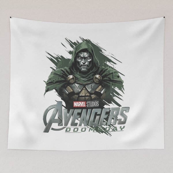 Item preview, Hooded Green Armor Supervillain Portrait designed and sold by Doublettaedrawe.