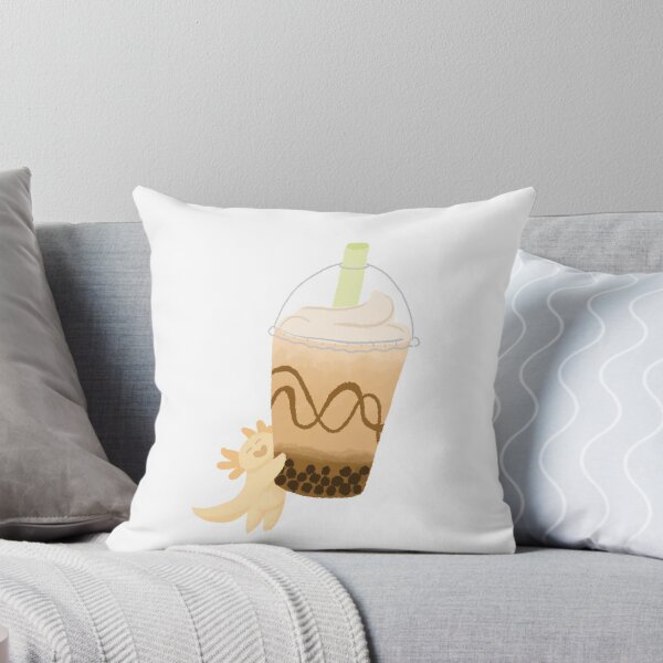 Item preview, Boba Tea Obsessed Axolotl, Bubble Tea designed and sold by VODkmw.