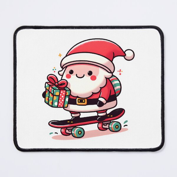 Item preview, Santa Claus Skateboard In Christmas designed and sold by felton-jacelyn.
