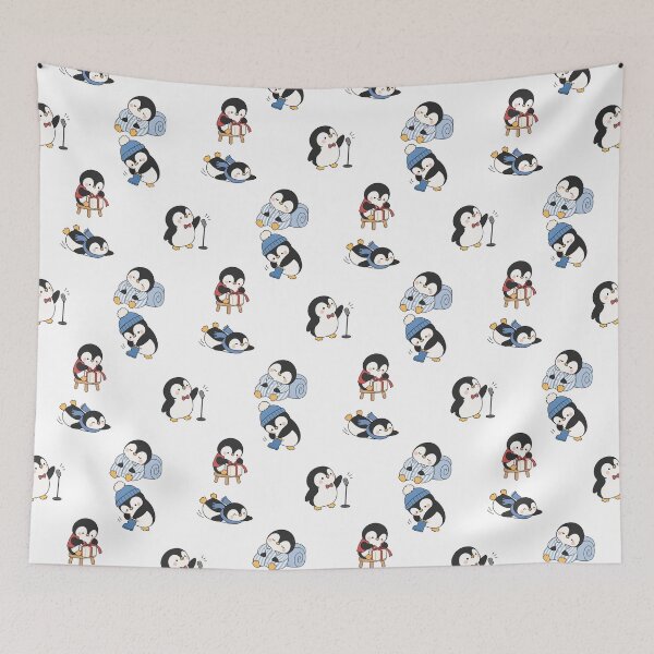 Item preview, Mischievous Penguins designed and sold by AliveStyle.