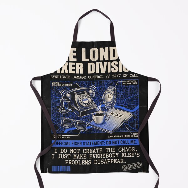 Item preview, The London Fixer Division Syndicate Damage Control Criminal Parody designed and sold by Mircea786.