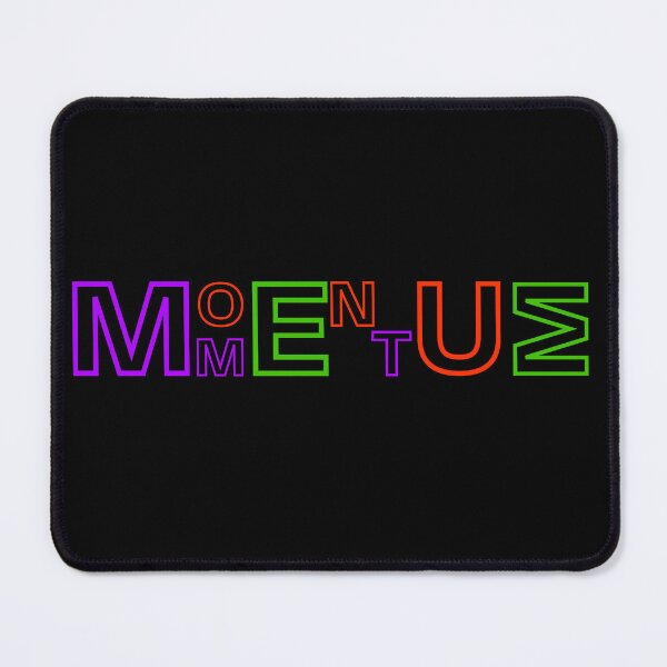 Item preview, MOMENTUM Colorful Modern Letter Art designed and sold by Detroja Typography.