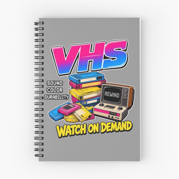 Item preview, VHS Watch on Demand Retro Tapes designed and sold by GaiaShopGift.