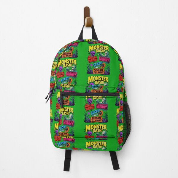 Item preview, Monster Bash Horror Movie Poster designed and sold by GaiaShopGift.
