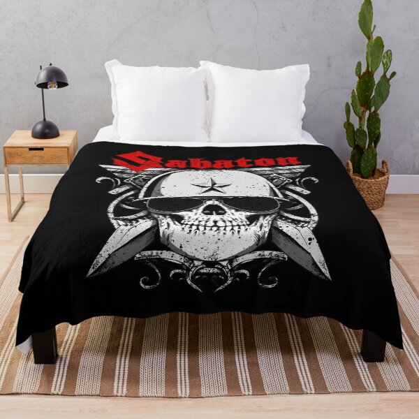 Item preview, Sabaton Skull Aviator Military Band designed and sold by Fan-7thers.