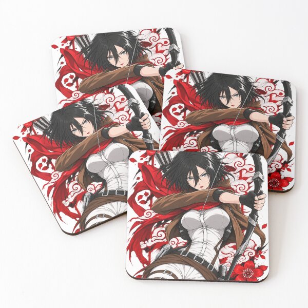 Item preview, Mikasa Ackerman Archer Attack On Titan Japanese Ink designed and sold by brandingpro.