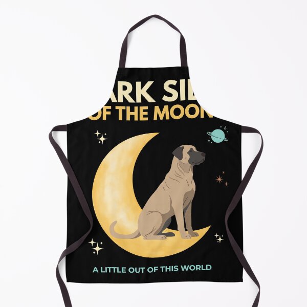Item preview, Bark Side of the Moon – Celestial Dog and Crescent Moon Copy title designed and sold by Uvclick.
