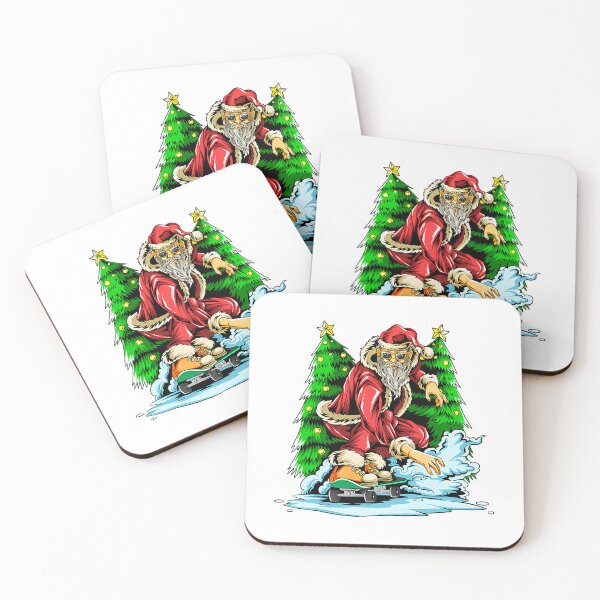 Item preview, Skateboarder Santa designed and sold by felton-jacelyn.