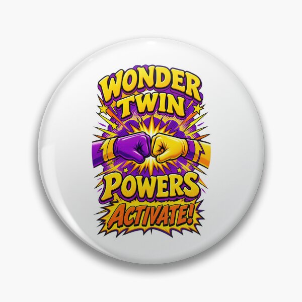 Item preview, Wonder Twins designed and sold by avion-kong.