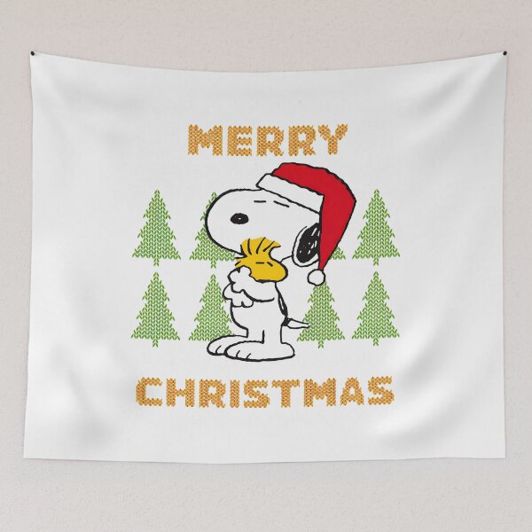 Item preview, Snoopy Merry Christmas Knitted  designed and sold by AdrianMis.