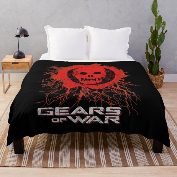 Item preview, Gears Of War Skull Soldier Grunge Game designed and sold by Lucinda--Power.