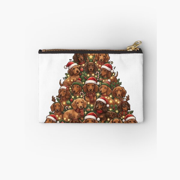 Item preview, Dachshund Christmas Tree Lights Funny Classic T-Shirt designed and sold by Badriiiii.