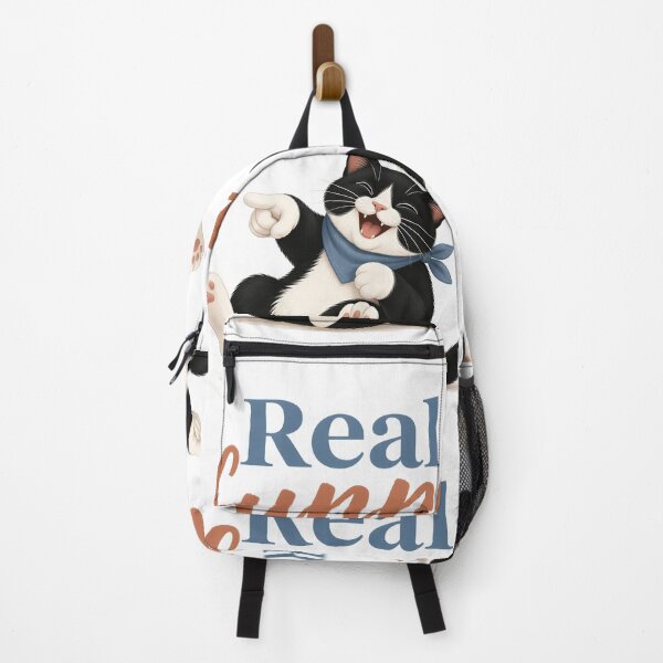 Item preview, Funny Tuxedo Cat – Real Funny Catitude designed and sold by PurrBloom Studio.