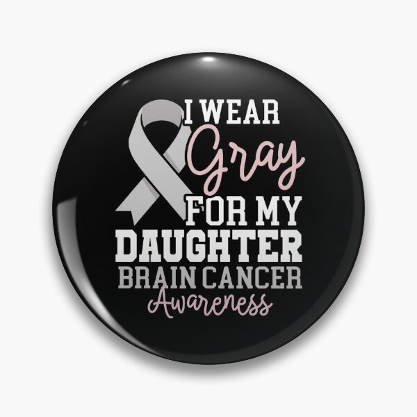 Item preview, I Wear Gray for My Daughter Brain Cancer Awareness designed and sold by haitrieuic96.