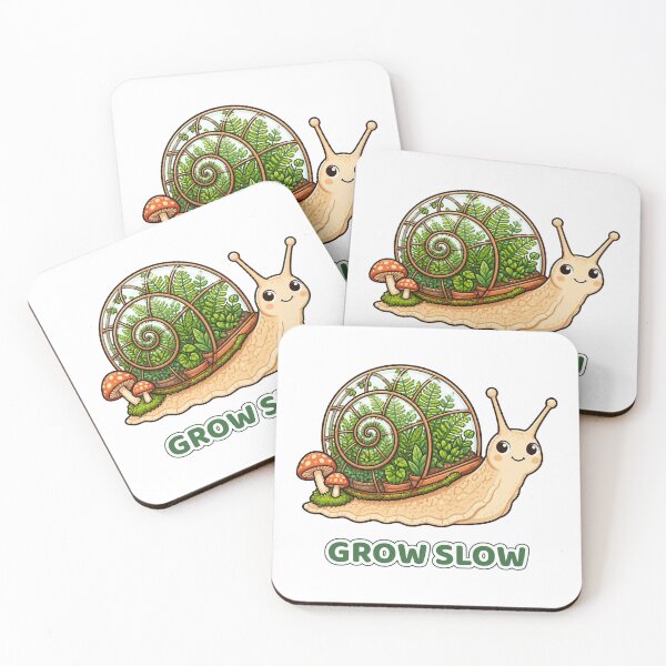 Item preview, Grow Slow Cottagecore Snail With Greenhouse Shell	 designed and sold by LearnFunStore.