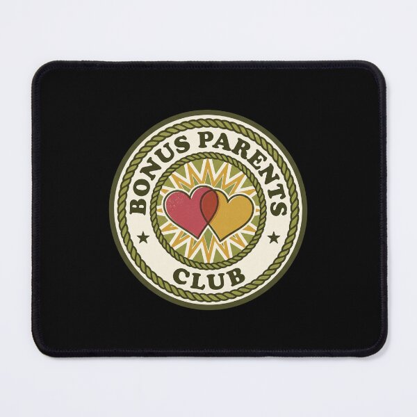Item preview, Bonus Parents Club Retro Vintage Heart Emblem designed and sold by TheCalmEdit.