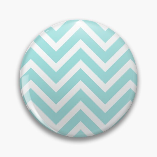 Item preview, Aqua Cyan Azure Jade Blue Zigzag Pattern designed and sold by slimbirdy.