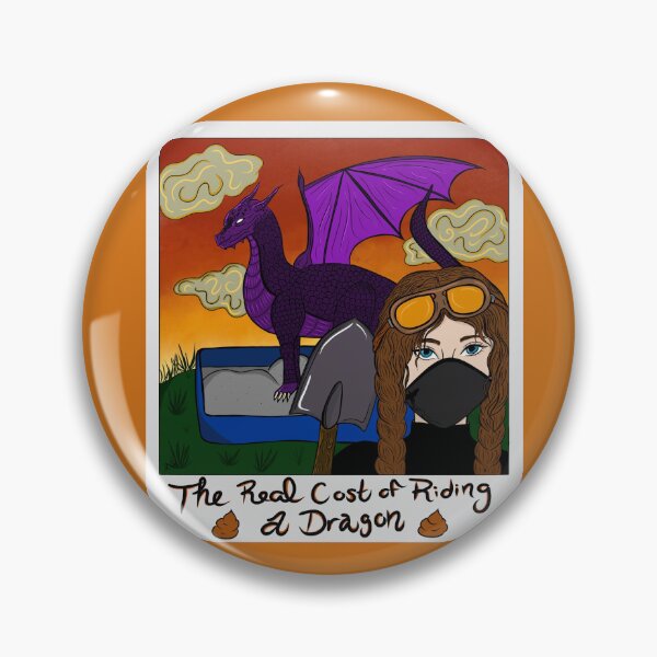 Item preview, The Real Cost of Riding a Dragon designed and sold by brushofabluejay.
