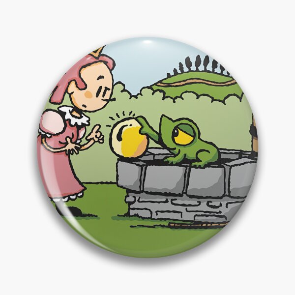 Item preview, Little Princess Meets Frog Beside Old Well designed and sold by BuyIfYouCan2022.