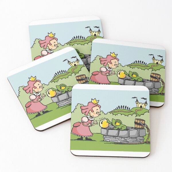 Item preview, Little Princess Meets Frog Beside Old Well designed and sold by BuyIfYouCan2022.