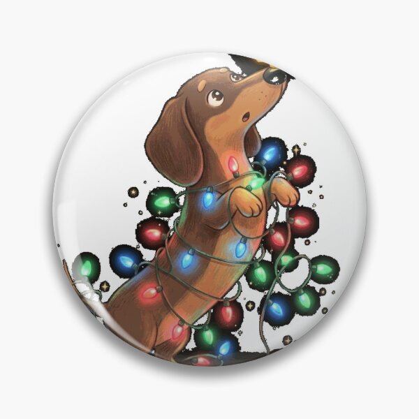 Item preview, Christmas Dachshund Classic T-Shirt (3) designed and sold by hapitoss.