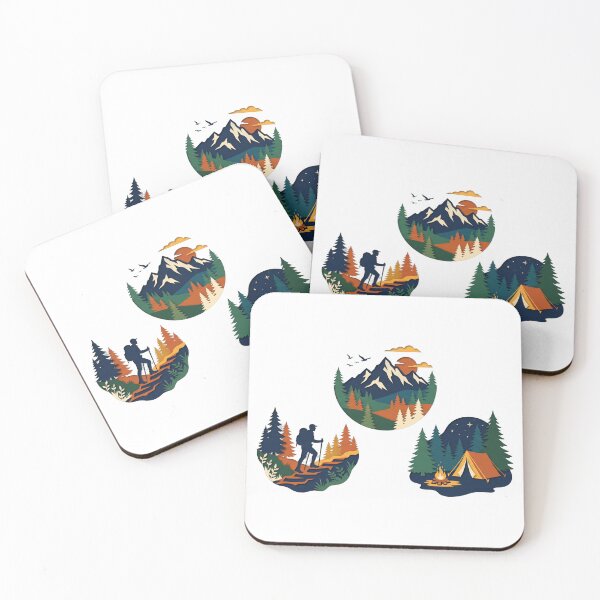 Item preview, hiking sublimation — Layered paper cut Artwork designed and sold by DigitalGraphic1.