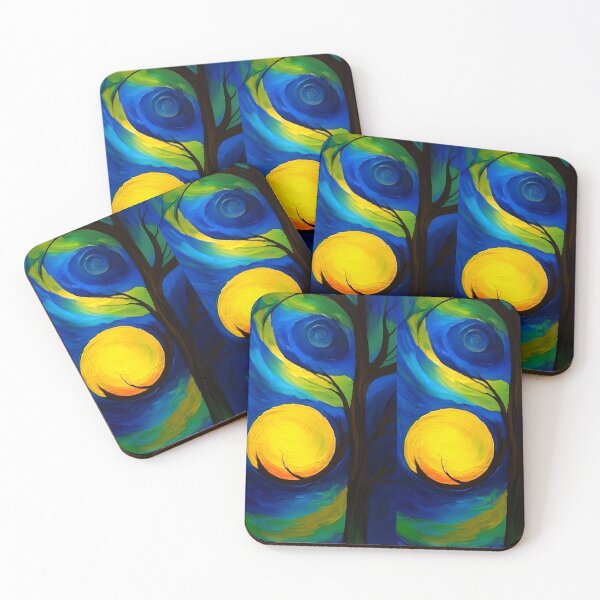Item preview, Abstract Tree Sun Art designed and sold by Trinketsonline.