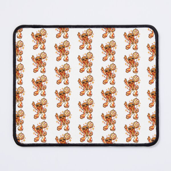 Item preview, Retro Gingerbread Disco Christmas Sticker designed and sold by PriyankaSonara.