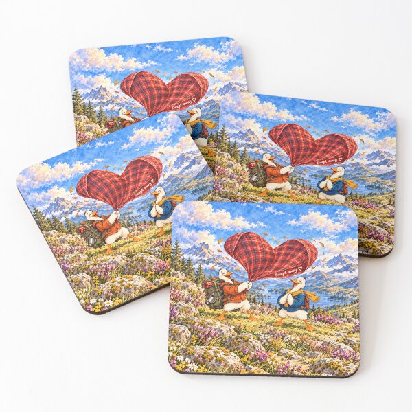 Item preview, I Packed a Surprise - Goose Hiking Romance designed and sold by SandboxMashery.