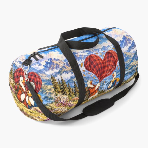 Item preview, I Packed a Surprise - Goose Hiking Romance designed and sold by SandboxMashery.
