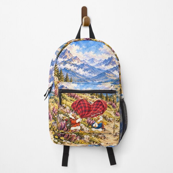 Item preview, I Packed a Surprise - Goose Hiking Romance designed and sold by SandboxMashery.