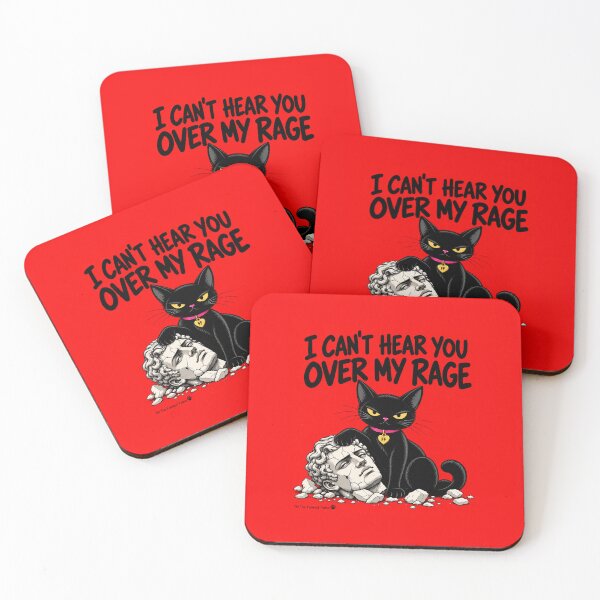 Item preview, Claws out. Sassy feline. Feminist core.  designed and sold by FeministFeline.