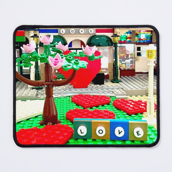 Item preview, Love in a World of Lego designed and sold by Julia Marshall Felix.