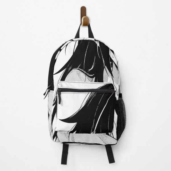 Item preview, Monochrome Anime Girl designed and sold by bashhonkdesign.