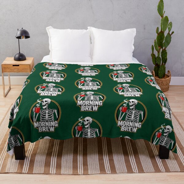 Item preview, Morning Brew Coffee Skeleton Graphic designed and sold by SignedAutograph.