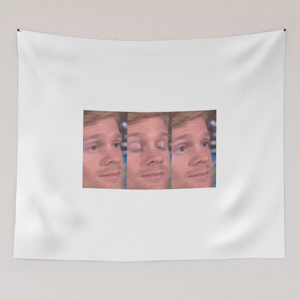Item preview, White guy blinking designed and sold by SpaceNoise.