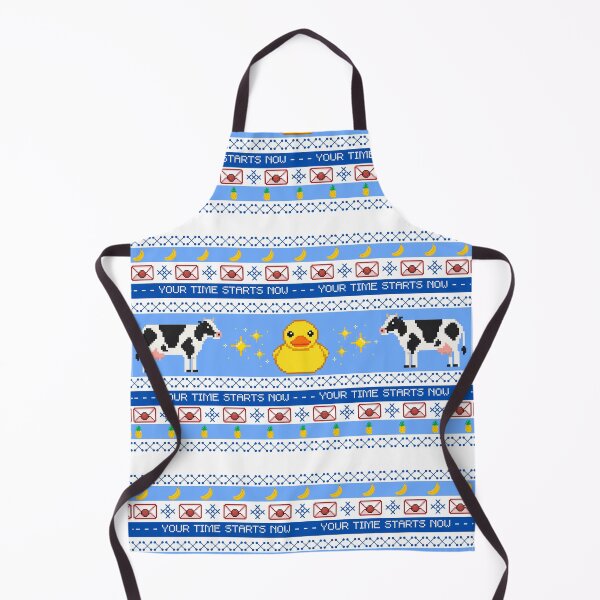 Item preview, Taskmaster Christmas pattern (bold blue) designed and sold by Hell0Potato.
