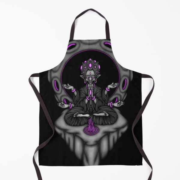 Item preview, Meditating Cosmic Alien Spiritual designed and sold by RaneMATIzz.