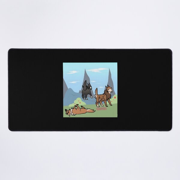 Item preview, Winged Foxes in a Mountain Landscape designed and sold by Baby-Care.