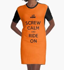KTM Graphic T-Shirt Dress