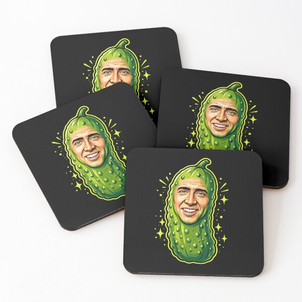 Item preview, Picholas Cage Funny Nicolas Cage Pickle Meme Pun designed and sold by Imagequest.