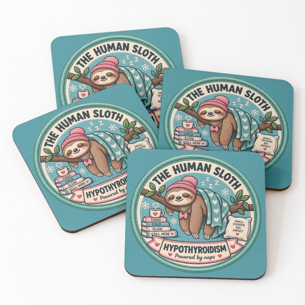 Item preview, The Human Sloth Badge designed and sold by LCAustralia.