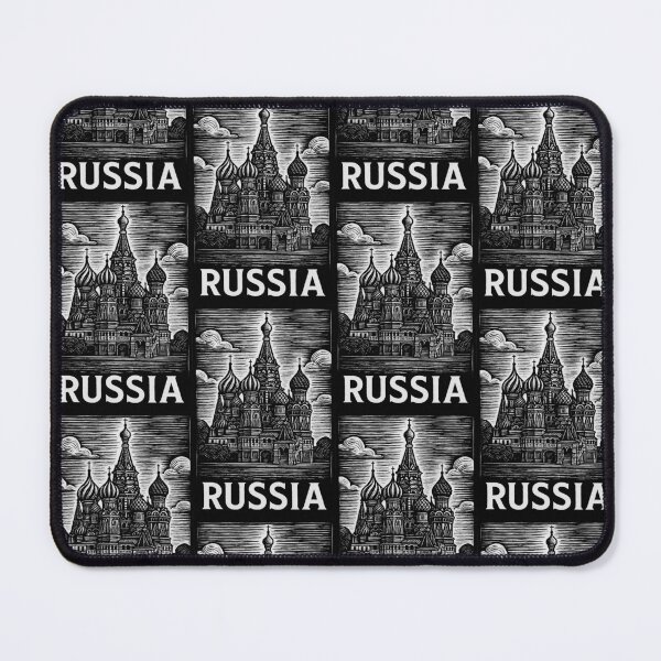 Item preview, Russia Linocut Style designed and sold by Thistle-TShop.