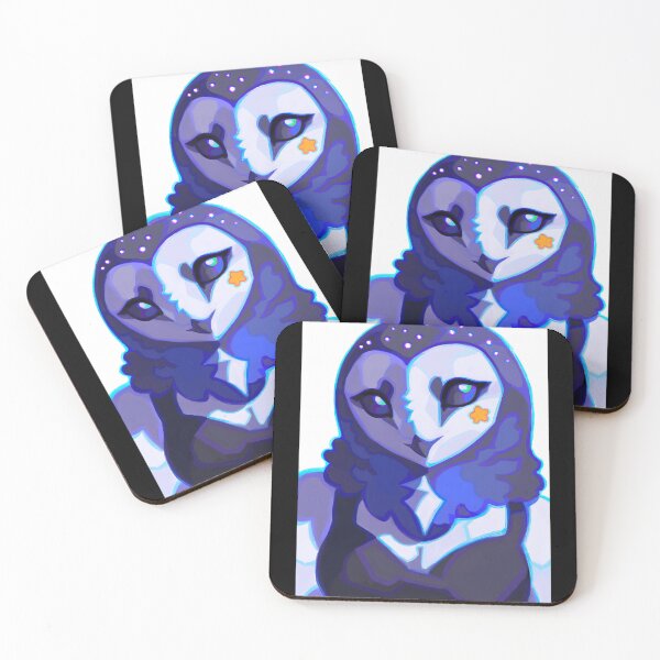 Item preview, Mysterious Dual-Toned Owl Abstract Portrait designed and sold by Baby-Care.