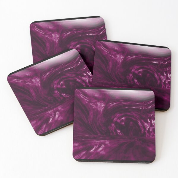 Item preview, Abstract Dark Purple Vortex Swirl Pattern designed and sold by J-Mindful.