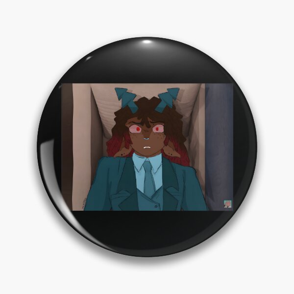 Item preview, Devil Horned Character in Blue Suit Illustration designed and sold by TomatiLove.