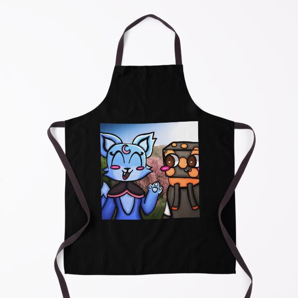 Item preview, Cute Cartoon Anime Style Blue Fox and Orange Character designed and sold by J-Mindful.