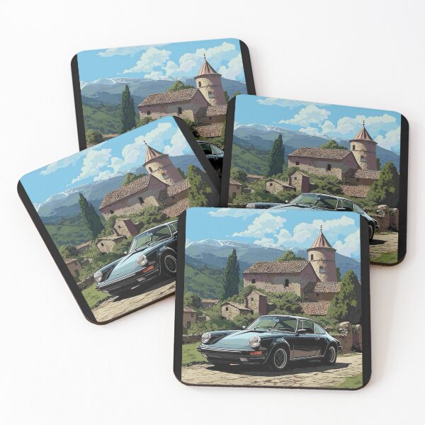 Item preview, Porsche 911 Vintage Classic Chateau designed and sold by UmaCreatesThings.