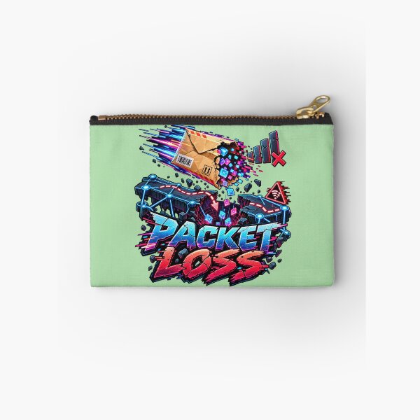 Item preview, Packet Loss - Funny Network Engineer Glitch Design designed and sold by Ink and Wink.